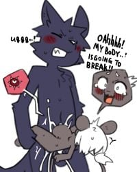 2025 4:5 absurd_res accessory anthro arm_tuft biped blush bodily_fluids bow_ribbon breasts brown_hair cheek_tuft chest_tuft clenched_teeth cum cum_in_vagina cum_inflation cum_inside cum_on_belly cum_on_body cum_on_leg cum_on_own_belly cum_on_own_leg cum_on_self cum_splatter cutaway dialogue digital_drawing_(artwork) digital_media_(artwork) duo ejaculation elbow_tuft english_text expression_cutaway extreme_size_difference eyes_closed facial_tuft female fleshlight_position front_view genital_fluids hair hair_accessory hair_bow hair_ribbon head_tuft hi_res impregnation inflation interspecies lily_(saeko_art) looking_at_another male male/female mammal mouse murid murine navel nifram_logan nipples nude nude_anthro nude_female nude_male ovum penetration penile penile_penetration pizademokttero ribbons rodent shaking short_hair simple_background size_difference slim slim_anthro slim_female slim_male small_breasts sperm_cell sweat tail talking_to_another tears teeth text tremble_spikes trembling tuft vaginal vaginal_penetration white_background white_hair
