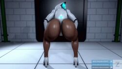 1girls 3d 3d_animation ass ass_focus bent_over big_ass big_breasts cyborg dark-skinned_female dark_skin faceless_female female female_focus female_only hands_on_knees haydee haydee_(game) high_heels jiggling_ass presenting_hindquarters shadow shaking shaking_ass shaking_butt tagme twerk twerking zeta_saint