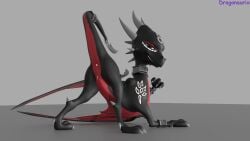 3d_(artwork) activision anus ass_up butt claws collar cynder digital_media_(artwork) dragon dragonaurix female feral genitals hi_res looking_at_viewer looking_back mythological_creature mythological_scalie mythology presenting presenting_vulva raised_tail raising_arm scalie simple_background smile smirk solo spyro_the_dragon tail tattoo teasing the_legend_of_spyro vulva white_background wings