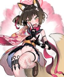 izuna (blue archive) from blue archive by frogsnake