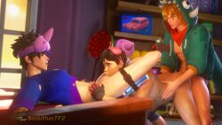 3boys anal animated blender blender_(software) blowjob deeno_(fortnite) dozy_dreamer_(fortnite) fortnite fortnite:_battle_royale gay scoutfuntf2 scrubdown_scrapper_(fortnite) spitroast tagme video