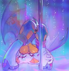 rouge the bat from sega by pinklilim