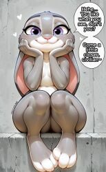 judy hopps from disney by halfaslime