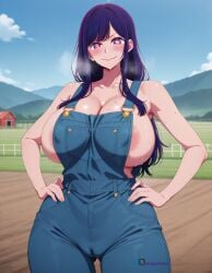 hoshino ai from oshi no ko by angel yukkis
