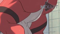 gif zex animated short_playtime glory_hole male male/male gay gay_sex balls big_balls huge_balls veiny_penis vein veiny_balls ballsack hyper hyper_penis hyper_balls testicles huge_breasts testicles_clench clenched_balls clenching_balls penile_penetration docking penis huge_cock big_penis penis_in_pussy anthro furry furry_only scalie scalie_only cum_transfer red_body red_scales white_body white_scales rape forced raped_male perineum backsack male_only 2boys duo watermark text patreon dialogue throbbing_penis throbbing throbbing_balls restrained penis_size_difference balls_size_difference living_sex_toy cumming thrusting