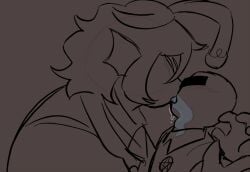 ambiguous_gender animated animated_gif blushing drool drooling expendable_(pressure) extreme_french_kiss frame_by_frame gif long_tongue makeout merman pressure_(roblox) roblox roblox_game robloxian sebastian_solace sketch suopbread tagme tongue_fucking tongue_kiss