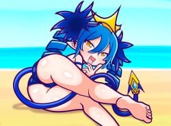 lewisia aquablue from bombergirl by furii (artist)