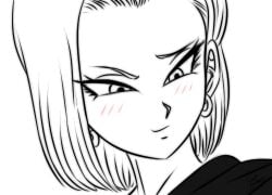 android 18 from dragon ball