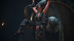 1girls 3d baldur's_gate_3 big_breasts bondage breasts breasts_out captured captured_heroine choking clothed clothes_bursting daz3d daz_studio defeated defeated_heroine elmeistro female helpless heroine heroine_in_trouble interspecies monster monster_on_female monster_rape oral_sex ripped_clothing shadowheart struggling superheroine tentacle tentacle_in_mouth tentacle_in_pussy tentacle_monster tentacle_rape tentacle_sex thick_thighs tight_clothing vaginal_penetration