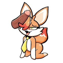 chikn_nuggit youtube pommgranted pomm_(chikn_nuggit) melonmiloc 1girl anthro big_breasts blush breasts brown_penis chubby cum cum_on_face cum_on_head cum_on_tongue cum_drip drool drooling eyebrows fangs female fox fox_ears fox_girl fox_tail fur half-closed_eyes huge_breasts humanoid large_breasts looking_at_viewer mammal open_mouth orange_fur penis red_glasses shiny shiny_skin simple_background sitting smug solo sweat sweatdrop tail thick_thighs tongue tongue_out white_background white_muzzle wide_hips yellow_tie ahegao_light big_hips chubby_female cock_hat cock_on_head cum_drip_on_face drooling_tongue floppy_ears fox_girl_(chikn_nuggit) pink_tongue smug_face thick_ass