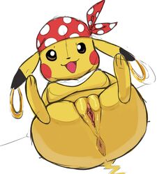 pikachu from nintendo by nokemop