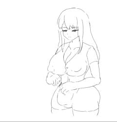 animated futanari getting_erect hyper_penis sketch tagme turkey_system undressing video