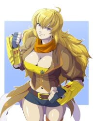 yang xiao long from rwby by isura eru