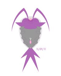 nintendo pokemon generation_7_pokemon pokemon_(species) wimpod antennae_(anatomy) anus arthropod blush closed_eyes cum cum_on_self feral hands-free multi_limb penis small_penis solo solo_male tail tapering_penis dated