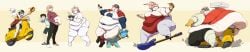 1boys 1girls baseball_cap baseball_uniform bass_guitar bunny_ears bunnysuit canti chilidog cleavage donut double_chin eating egg fat fat_arms fat_face fat_female flcl gigantic_ass gigantic_belly gigantic_breasts gloves goggles hamburger haruko_haruhara helmet huge_breasts ill-fitting_clothes jeetdoh large_breasts morbidly_obese morbidly_obese_female naota_nandaba navel noodles nurse_uniform obese obese_female pink_hair pizza robot scarf scooter sequence short_hair smoke tight_clothing vehicle_destruction vespa_(vehicle) weight_gain weight_gain_sequence