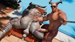 ass bara big_ass big_butt bubble_ass bubble_butt butt crossover cum dat_ass dat_butt dragon_age fat_ass fat_butt gay general_shao horns huge_ass huge_butt large_ass large_butt lord_ace male male_focus male_only middle_finger mortal_kombat mortal_kombat_1_(2023) muscular muscular_male netherrealm_studios peace_sign round_ass round_butt shao_kahn sunglasses thick_ass thick_butt