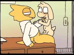 alphys from undertale (series) by watermelon (artist)