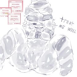 1boy bell_collar belly_button bluboiiii cat_ears catshot_(phighting) cuntboy fur headband horns lifting_legs maid_uniform phighting pussy request roblox roblox_game robloxian self_upload shirt_lift sitting slingshot_(phighting) socks solo spread_legs strawpage strawpage_request thick_thighs thighs tied_hands tied_up tits white_body white_fur