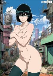fubuki (one-punch man) from one-punch man by zelionart