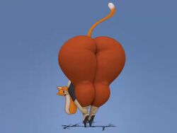 1girls ass_bigger_than_body ass_bigger_than_head ass_bigger_than_torso butt_expansion colossal_ass devious_smile female growth hyper hyper_ass hyper_thighs looking_at_viewer looking_back smile solo_female someshittysketches tagme thick_thighs video