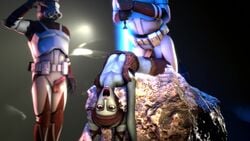 3d aayla_secura animated breasts cleavage clothing corpse dead death female female_death gore guro impalement lightsaber male necrophilia no_sound penis pokedudesfm source_filmmaker star_wars stormtrooper tagme twi'lek video