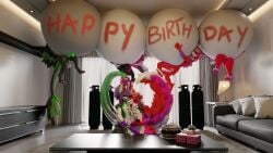 3d_(artwork) animal_genitalia animal_penis anthro balls belly belly_expansion belly_inflation big_balls big_belly big_penis black_body black_fur body_inflation body_writing breasts cake claws collaborative collaborative_gesture collaborative_tail_heart cuddling dessert digital_media_(artwork) domestic_cat dragon equine_genitalia equine_penis erection expansion eyes_closed felid feline felis floating food fur furniture furred_scalie genitals gesture gift green_penis grey_body group gynomorph hair handjob helium_inflation helium_tank hi_res horn huge_belly humanoid_genitalia humanoid_penis hyper hyper_belly hyper_inflation immobile inflation intersex leg_markings living_room male male/male mammal markings mayu_(azuki) multicolored_body mythological_creature mythological_scalie mythology nardoragon navel nerthus_(vaqueroserg) nova_(vaqueroserg) novabeast nude penile penis purple_penis red_body red_fur scalie sex smile solarflare spherical_inflation tail tail_gesture tail_heart text thick_thighs vaquero vaquero_(waggan) vaqueroserg waggan white_body white_fur writing_on_belly