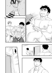 3boys abs after_anal after_orgasm after_sex balls bara beefy biceps big_areola big_balls big_glans big_penis black_and_white breasts censor_bar censored censored_penis cheating collarbone completely_nude cuckold cum cum_drip cum_from_ass cum_in_ass cum_inside cum_on_lower_body cum_on_penis cum_string dark_penis draw_two drawtwo duo duo_focus erection escape foreskin foreskin_folds gay greyscale hi_res hunk leaking_cum male male/male male_only male_penetrated manly mature_male monochrome moobs muscles muscular muscular_arms muscular_legs muscular_male muscular_neck muscular_thighs nakadashi navel netorare ntr nude original original_character pecs penis pointless_censoring pull_out quadriceps raw_sex semen short_hair six_pack thick_cum thick_penis toilet tough_guy uncircumcised uncut unfaithful veiny_penis wide_eyed yaoi