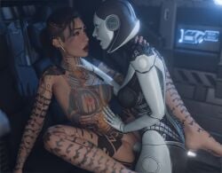 3d edi futanari image jack_(mass_effect) mass_effect mass_effect_3 robot sex space zandrinya