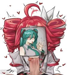 1boy 1girls 2d 2d_(artwork) 2girls :>= accurate_art_style ahoge ahoykoi aqua_eyes aqua_hair bare_shoulders blowjob blowjob_face blush breasts clothed clothed_female clothed_female_nude_male clothing collared_shirt detached_sleeves drill_hair face_covering_photo fellatio female fully_clothed futa_with_female futanari grey_shirt hair_ornament hairbow hatsune_miku heart hearts_around_head hetero jacket kasane_teto kasane_teto_(sv) koianimations large_breasts large_penis lips long_hair loving_it male motion_lines multiple_girls necktie oral oral_sex penis photo photo_(medium) photo_on_head red_hair saliva sex shirt simple_background sleeveless sleeveless_shirt straight sweat sweating synthesizer_v tagme tongue tongue_out tongue_out_blowjob tremble_spikes trembling twin_drills twintails uncensored utau vocaloid white_background