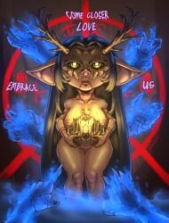 nixonison goblin goblin_female shortstack monster monster_girl pussy breasts pointy_nose