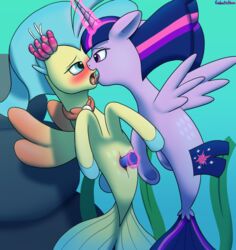 2018 alternate_species blue_hair blush crown cutie_mark dildo duo eye_contact eyebrows eyelashes female fin fish_tail floppy_ears french_kissing friendship_is_magic furry furry_only galacticham hair hasbro hi_res hooves horn kissing levitation magic marine multicolored_hair my_little_pony my_little_pony:_the_movie_(2017) my_little_pony_the_movie nude open_mouth open_smile penetration plant princess_skystar_(mlp) purple_eyes pussy rock saliva scales sea_pony seaweed sex sex_toy smile sparkles teal_eyes tongue tongue_out toying_partner twilight_sparkle_(mlp) underhoof underwater underwater_sex vaginal_penetration water yuri