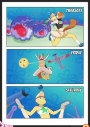 comic humanized prismgirls sandy_cheeks spongebob_squarepants spongebob_squarepants_(character) straight_hair