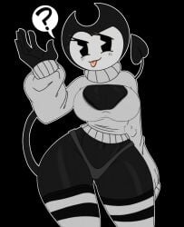 bendy from bendy and the ink machine by nightmarebearpuff