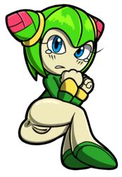 1girls alien alien_girl anthro anthrofied ass blue_eyes bottomless butt cosmo_the_seedrian eyelashes female female_only flora_fauna green_hair green_skin humanoid plant plant_girl plant_humanoid presenting presenting_pussy pussy scared seedrian sega simple_background solo sonic_(series) sonic_team sonic_x white_background