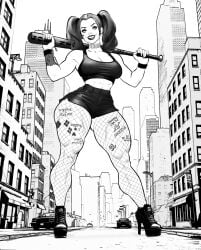1girls batman_(series) big_ass big_breasts big_thighs breasts curvaceous curvy curvy_figure dc dc_comics digital_media_(artwork) female harleen_quinzel harley_quinn hips hourglass_figure huge_ass huge_breasts huge_thighs jefferson_ulisses large_ass large_breasts large_thighs legs light-skinned_female light_skin mature mature_female slim_waist suicide_squad thick thick_hips thick_legs thick_thighs thighs voluptuous waist wide_hips wide_thighs