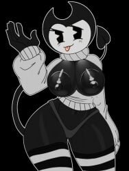 bendy from bendy and the ink machine by nightmarebearpuff