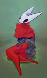 1girls 2_horns arthropod artist_name big_ass big_butt black_body black_skin bubble_ass bubble_butt bug bug_girl female hollow_knight hornet_(hollow_knight) silksong sincastermon