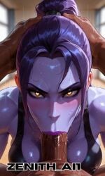 widowmaker from blizzard entertainment by zenithai