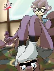 5_toes anthro barefoot clothing duo feet female foot_fetish foot_focus foot_play footjob footwear genitals handjob hi_res lesangd_tw male male/female mammal penile penis plantigrade procyonid raccoon sex sock_fetish socks soles toes white_clothing white_footwear white_socks