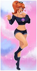 princess daisy from mario (series) by kazibar