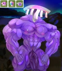 1boy asolchan bara big_balls big_muscles big_pecs big_penis huge_cock huge_muscles huge_pecs humanoid humanoid_genitalia humanoid_penis hyper_penis hypno-shroom_(pvz) male male_focus male_only muscles muscular muscular_male plant plants_vs._zombies plants_vs_zombies plants_vs_zombies_2:_it's_about_time solo solo_male