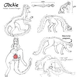 1:1 2026 all_fours anthro anus ass barbel_(anatomy) bashful blush blush_lines bodily_fluids closed_eyes colored digital_drawing_(artwork) digital_media_(artwork) dragon eastern_dragon egg egg_from_vagina egg_laying embarrassed english_text erection female flesh_whiskers fur furryrawruwu88 genital_fluids genitals happy hi_res horn jackie_(furryrawruwu88) knot knotted_penis looking_at_viewer male male_penetrating mane model_sheet mouth_closed mythological_creature mythological_scalie mythology naked nude penetration penile penis pregnant pregnant_female presenting presenting_hindquarters presenting_vulva scalie semi-anthro sex shy signature smile solo standing stomach_bulge straining tail text vaginal_fluids vaginal_penetration vulva walking