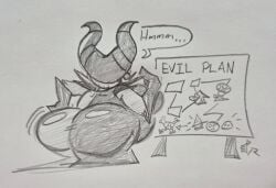 1girls ass ass_focus bananamilkies big_ass cookie_run dark_enchantress_cookie female goofy tagme