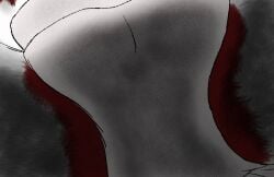 against_screen against_surface anthro canid canine facesitting facesitting_in_underwear facesitting_pov female first_person_view fox fox_spirit hi_res mammal mayumi_"maki"_kaiteki on_glass reddkitsune sitting_on_another smothering solo submissive submissive_pov