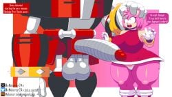 1boy 1girls 1robot 5_fingers alternate_ass_size alternate_body_type alternate_breast_size alternate_thigh_size amy_rose anthro ass ass_focus badnik balls big_ass big_balls big_breasts big_penis big_thighs bigger_male black_body bracelet breasts clothed clothed_female clothing countershading dress duo e-123_omega e-series english_text enormous_ass enormous_breasts enormous_butt enormous_penis enormous_thighs eulipotyphlan eyelashes fat_ass female fingers fur genitals giant_ass giant_breasts giant_penis giant_thighs gigantic_ass gigantic_breasts gigantic_penis gigantic_thighs gloves gold_(metal) gold_bracelet gold_jewelry green_eyes grey_body hair hand_on_head handwear head_tuft hedgehog hedgehog_girl hedgehog_humanoid hi_res huge_ass huge_balls huge_breasts huge_penis huge_thighs humanoid_genitalia humanoid_penis imminent_rape imminent_sex jewelry large_ass large_breasts large_penis large_thighs long_penis machine male male/female mammal massive_ass massive_breasts massive_butt massive_penis massive_thighs melomor metallic_body metallic_penis multicolored_body nude nude_male open_mouth panties penis penis_out pink_background pink_body pink_ears pink_fur pink_hair pink_skin pixel_art red_body red_clothing red_dress red_tongue robot sega short_hair simple_background size_difference smaller_female sonic_(series) sonic_the_hedgehog_(series) speech_bubble talking talking_to_another talking_to_partner tan_arms tan_body tan_countershading tan_inner_ear tan_skin teeth teeth_showing text thick thick_ass thick_female thick_penis thick_thighs thighs thunder_thighs thunderthighs tongue tuft underwear url voluptuous voluptuous_female white_background white_clothing white_gloves white_handwear white_panties white_underwear wide_eyed xmelomor24x