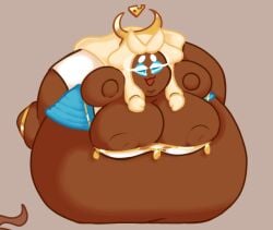 1girls bbw cheese cookie_run cookie_run_kingdom double_chin fat fat_belly fat_female female hair mozzarella_cookie obese obese_female overweight overweight_female ssbbw tagme wamnugget