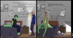 2025 ahe_gao alarm_clock anthro anthro_penetrated assertive_female bald baryonyx bed bedroom black_border bodily_fluids border breasts cavemanon_studios clock clothing comic condom dialogue digital_media_(artwork) dinosaur doggy_style dominant dominant_female duo english_text eye_roll eyewear fantasy_slur female female_on_human female_penetrated filled_condom fingers footwear from_behind_position fucked_silly furniture green_body green_hair hair hi_res human human_fetish human_male human_male_on_anthro_female human_on_anthro human_penetrating human_penetrating_anthro human_penetrating_female i_wani_hug_that_gator impregnation_request inco_(iwhtg) inside instant_loss_2koma interspecies jacket lamp looking_pleasured male male/female male_on_anthro male_penetrating male_penetrating_anthro male_penetrating_female mammal nude nude_anthro nude_female nude_human nude_male olivia_halford orgasm orgasm_face penetration prehistoric_species profanity ratherdevious reptile rough_sex scalie scratches sex sexual_barrier_device shaking shaking_orgasm shoes sitting slippers smile snout spinosaurid sunglasses sweat sweatdrop sweaty_breasts tail_around_neck tail_around_partner tears tears_of_pleasure text theropod topwear trembling vaginal_penetration watermark yellow_eyes