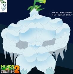 1boy asolchan bara big_ass big_muscles ghost_pepper_(pvz) huge_muscles humanoid male male_focus male_only muscles muscular muscular_male plant plants_vs._zombies plants_vs_zombies plants_vs_zombies_2:_it's_about_time solo solo_focus solo_male