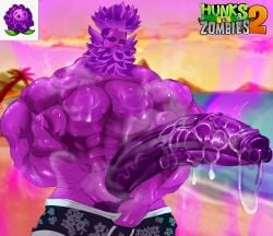1boy asolchan bara big_balls big_muscles big_pecs big_penis huge_cock huge_muscles huge_pecs humanoid humanoid_genitalia humanoid_penis hyper_penis male male_focus male_only muscles muscular muscular_male plant plants_vs._zombies plants_vs_zombies plants_vs_zombies_2:_it's_about_time solo solo_focus solo_male stallia_(pvz)