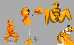 cum cum_inside cuntboy egg_laying ejaculation orange_roulette spread_pussy